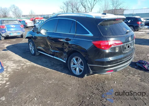 2015 Acura Rdx z USA, uszkodzony, nr VIN 5J8TB4H57FL005722